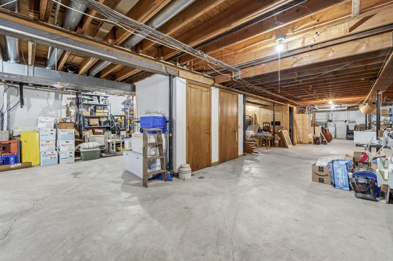 Unfinished basement
